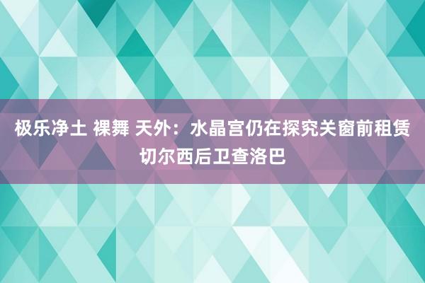 极乐净土 裸舞 天外：水晶宫仍在探究关窗前租赁切尔西后卫查洛巴